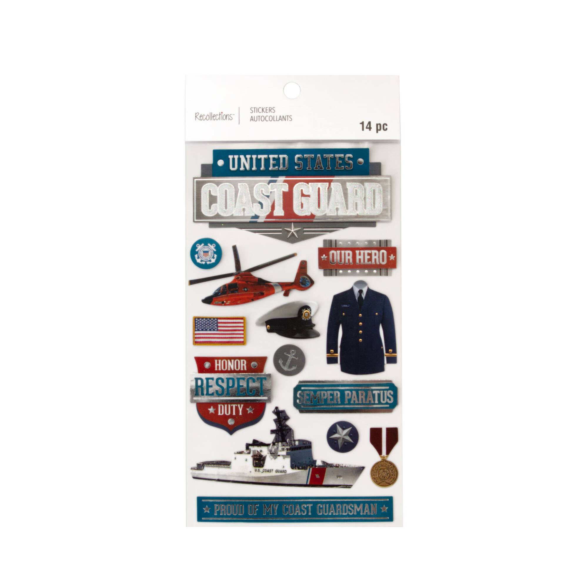 Coast Guard Dimensional Stickers by Recollections™